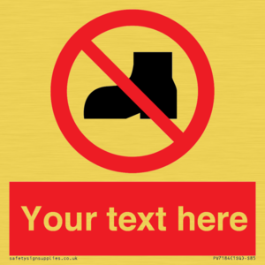 Custom No outdoor footwear